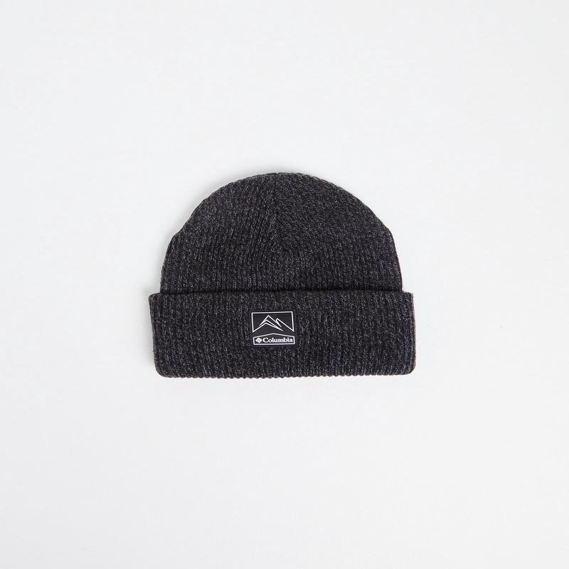 Whirlibird Cuffed Beanie Black Graphite Marled