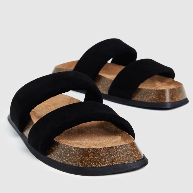 Darcie Sandals Black Suede