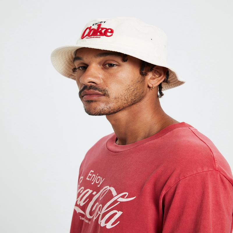Pigment Coke Bucket Hat Ivory