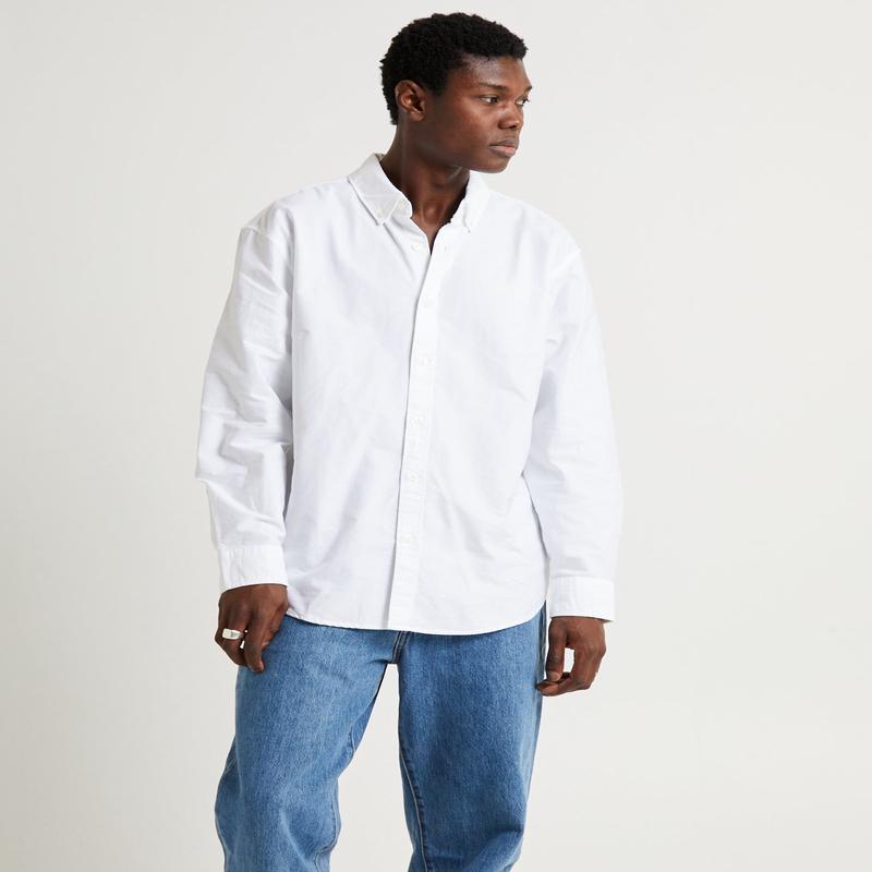 Authentic Button Down Long Sleeve Bright White