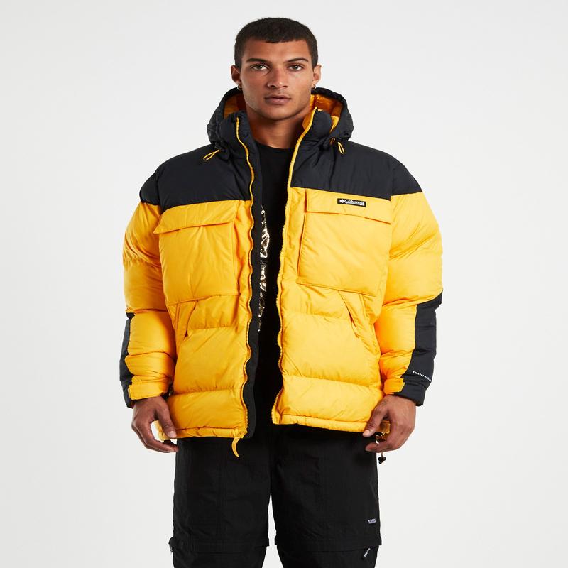 Ballistic Ridge Oversized Puffer Jacket Stinger Yellow