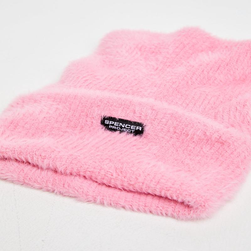 Burnside Fluffy Beanie Pink