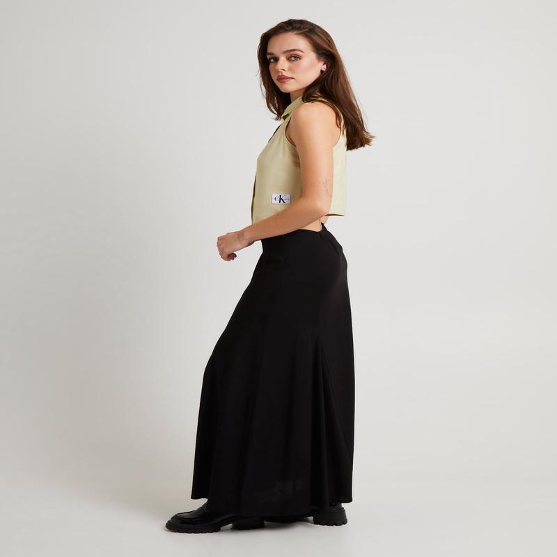 Cotton Poplin Sleeveless Shirt