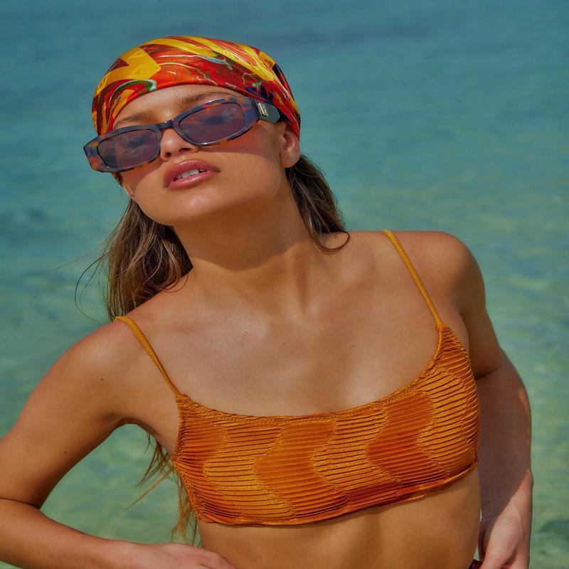 Inez Sunglasses Tort Brown Mono