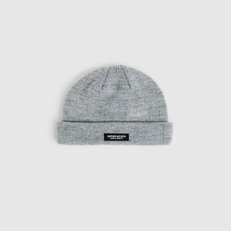 Burnside Beanie Grey Marl Grey