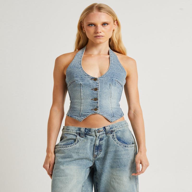 Flip Mommy Tapeless Halter Neck Vest