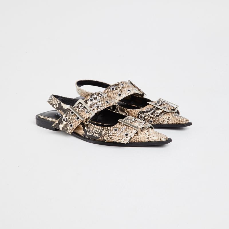 Matilda Sandals Snake Skin