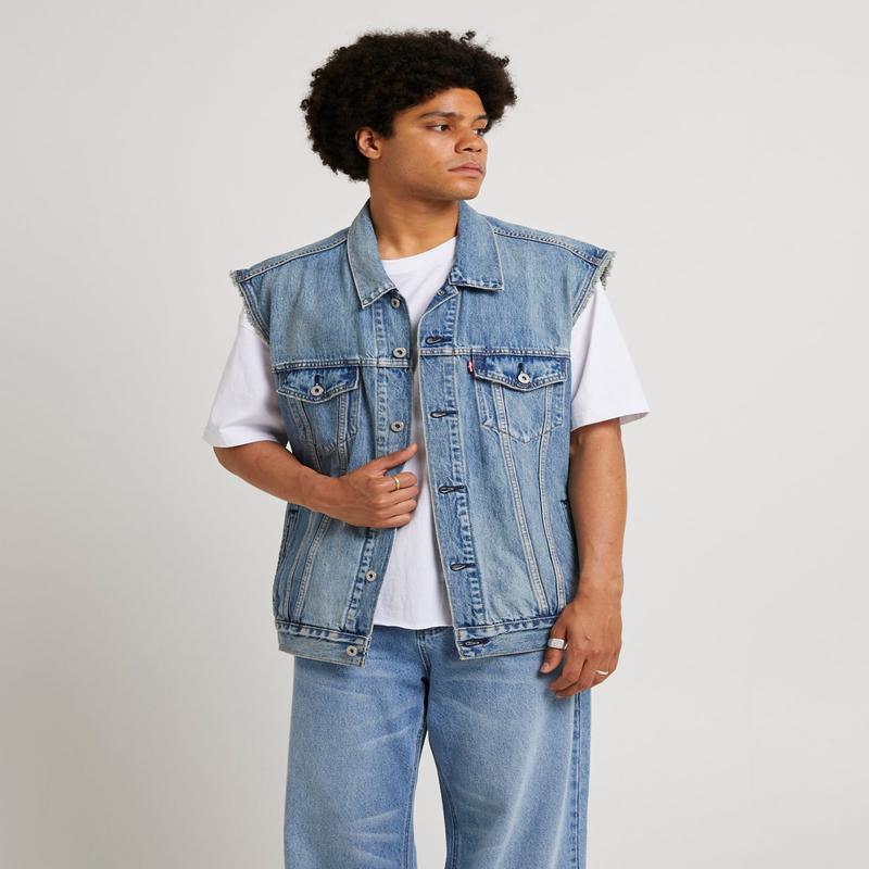 Relaxed Trucker Vest