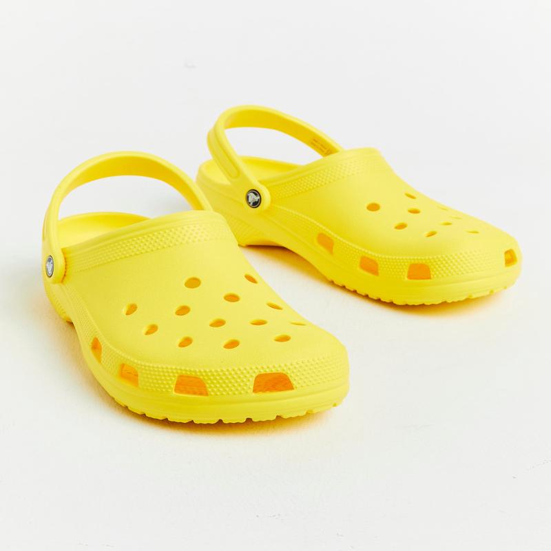 Classic Clogs in Lemon Yellow