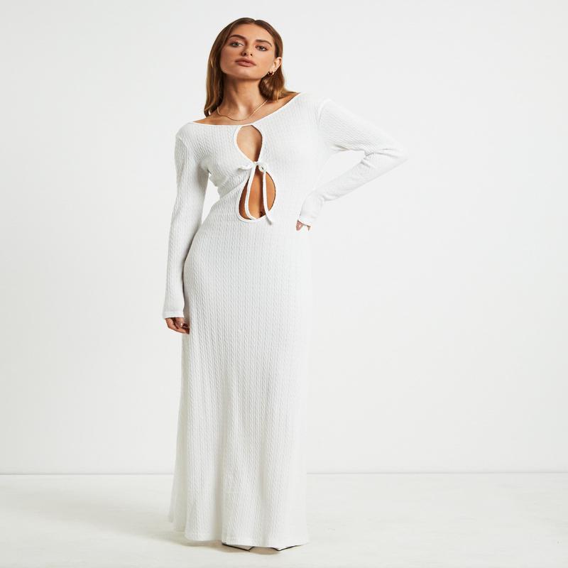 Tallulah Maxi Dress White