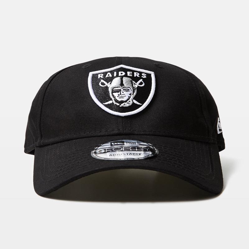 9forty Las Vegas Raiders Curvepeak Cap Black