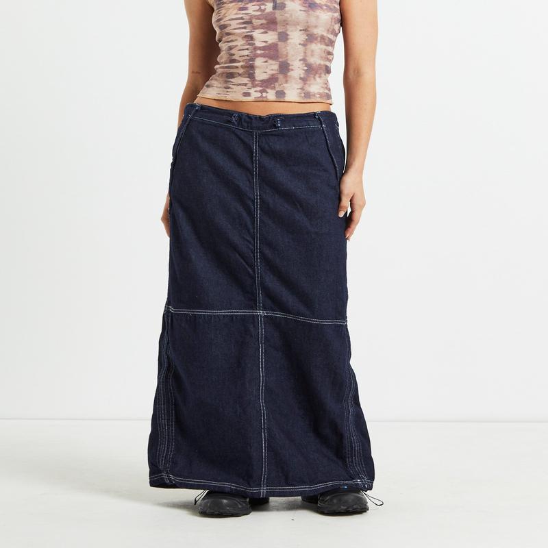 BDG Baggy Denim Maxi Skirt