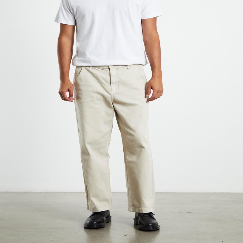 Miranda Vintage Straight Pants Stone