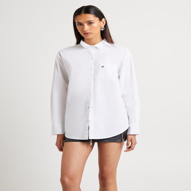 Oversized Poplin Shirt