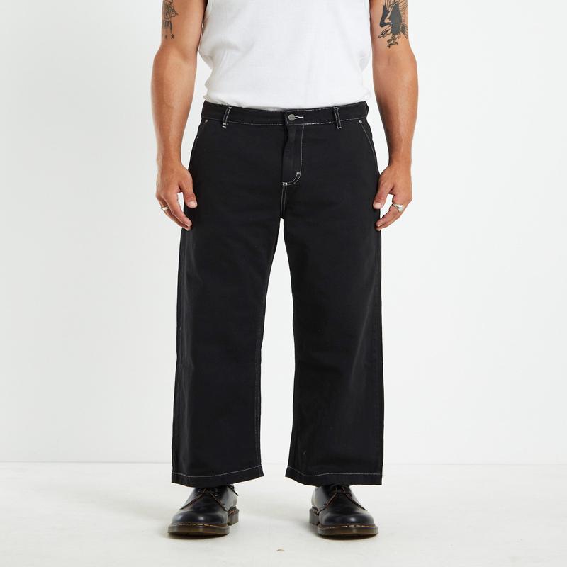 Pablo Recycled Baggy Pants Black