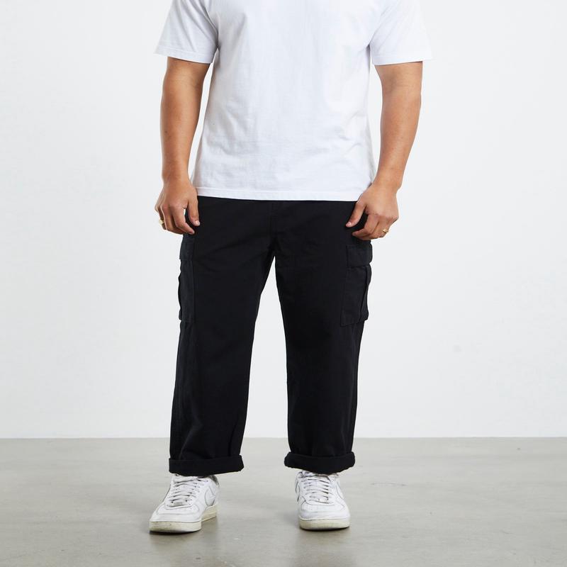 Ripstop Cargo Pants Black