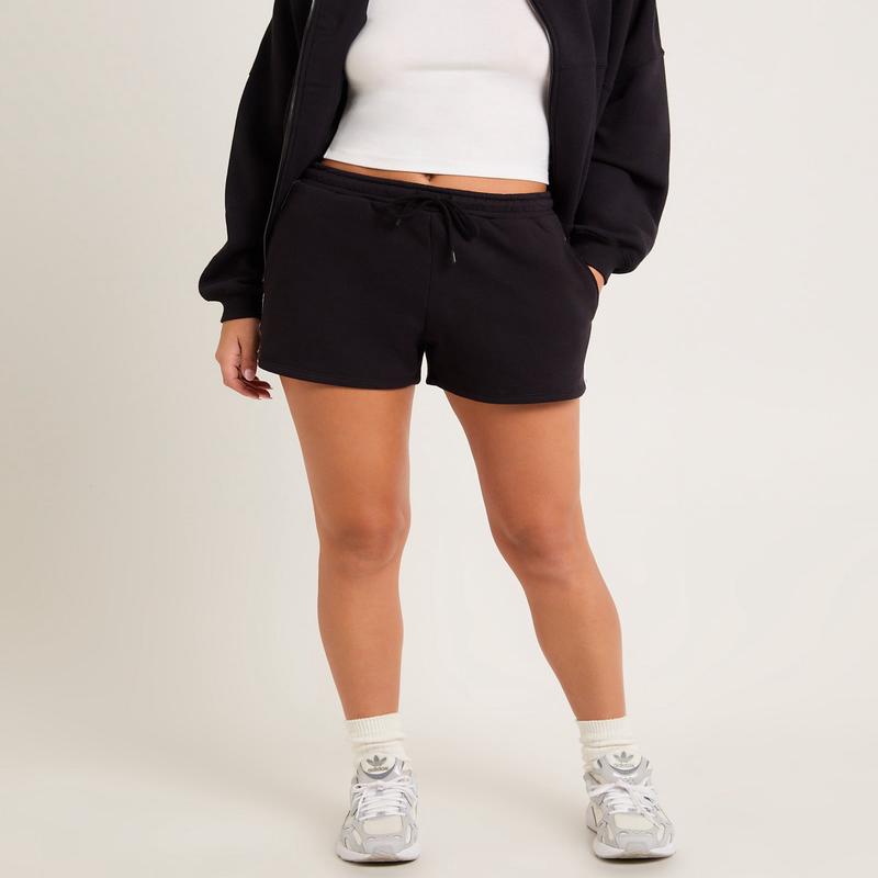 Subtitled Fleece Shorts