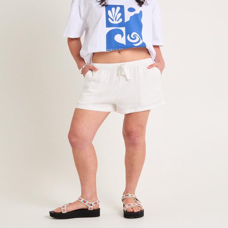 Mila Linen Blend Shorts