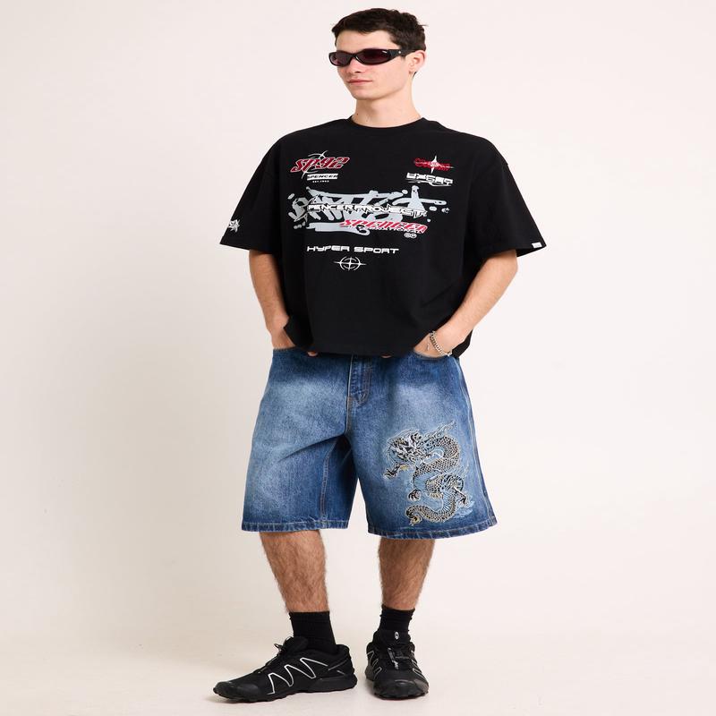 Mortal Jort Y2K Fade Shorts