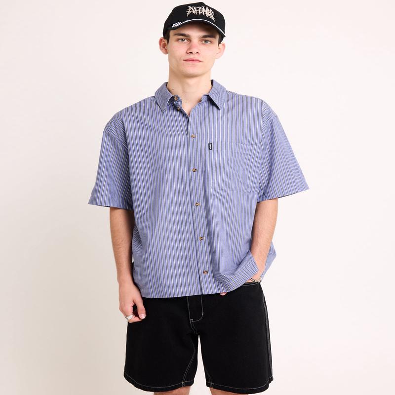 Shipwreck Stripe Short Sleeve Shirt