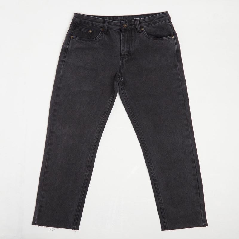 Switch Chop Straight Jeans Afters Black