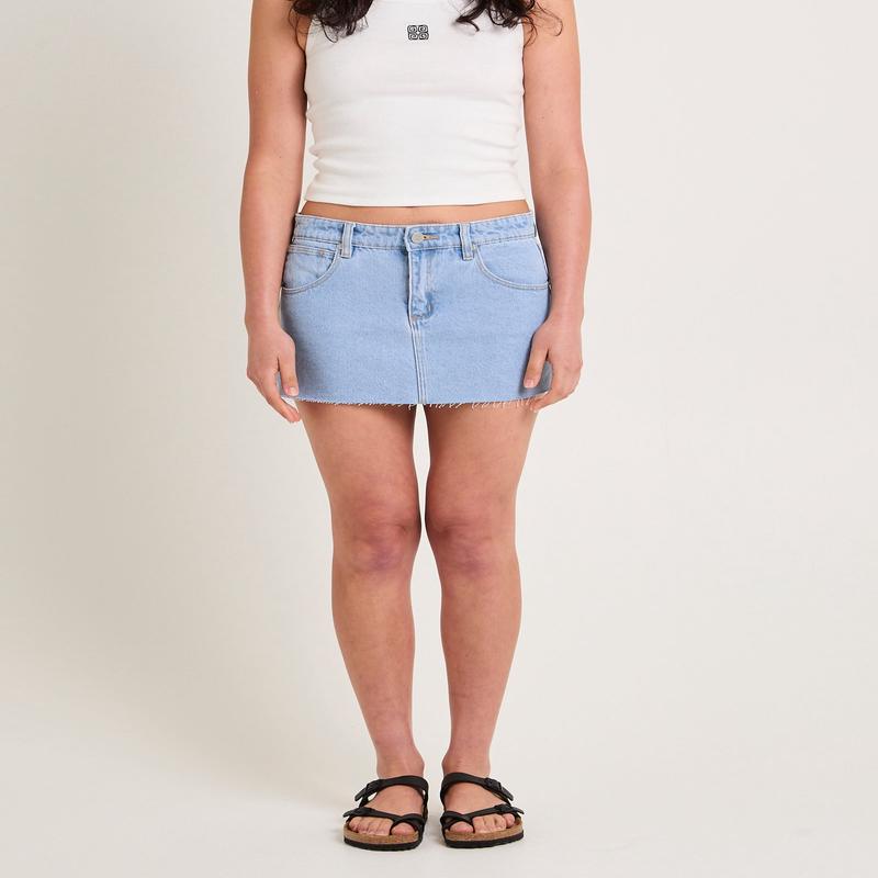 99 Low Denim Skirt Kendall