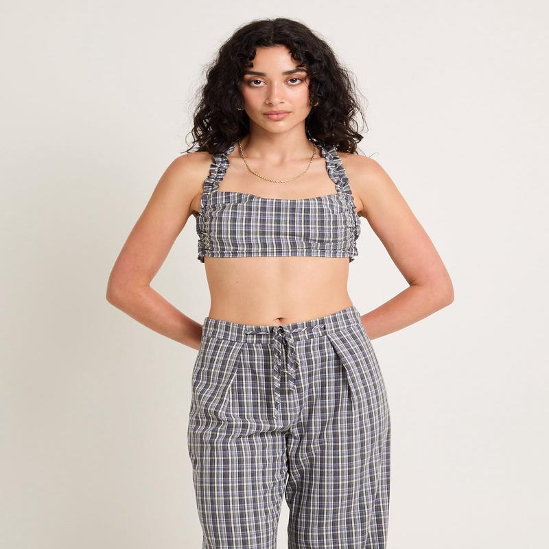 Dion Gathered Micro Top