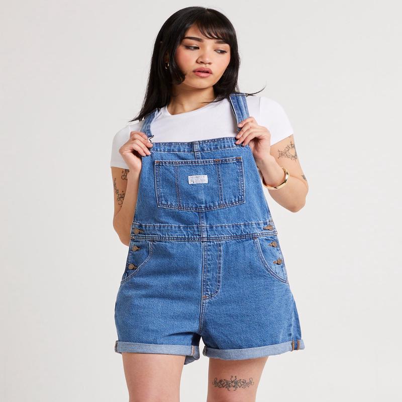 Vintage Denim Shortall