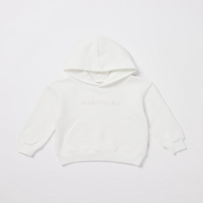 Girls State Oversized Hoodie in White