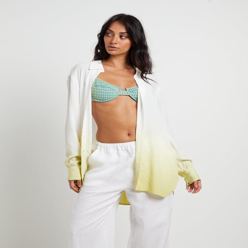 Rochelle Dip Dye Long Sleeve Shirt