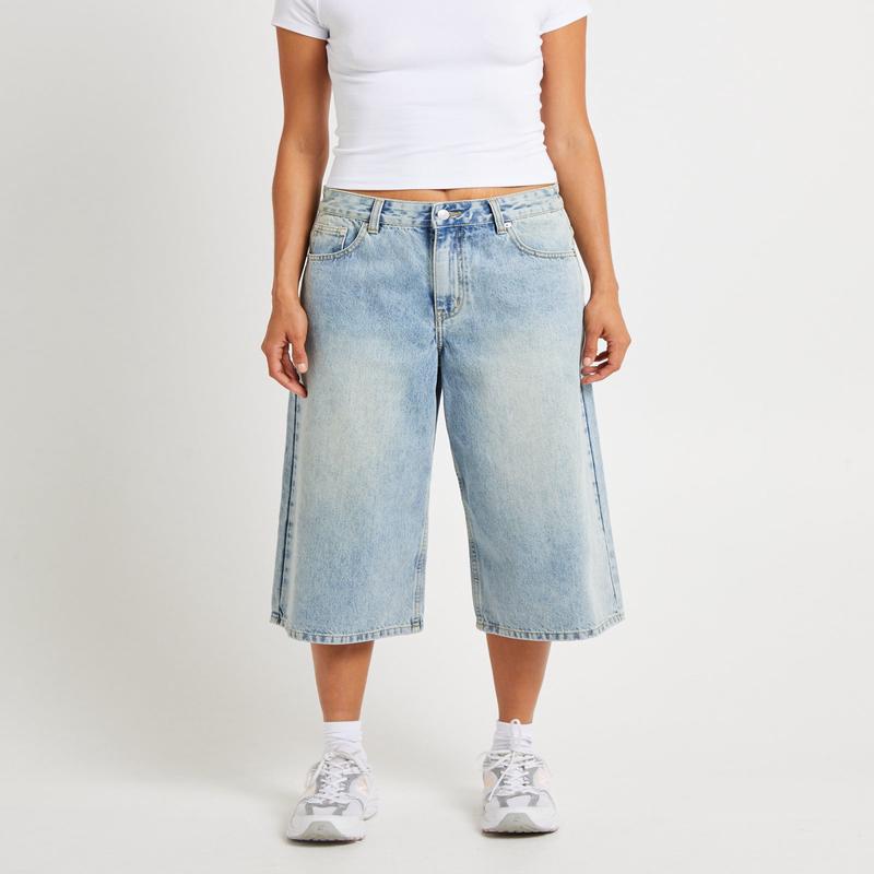 Bobby Crop Denim Jorts