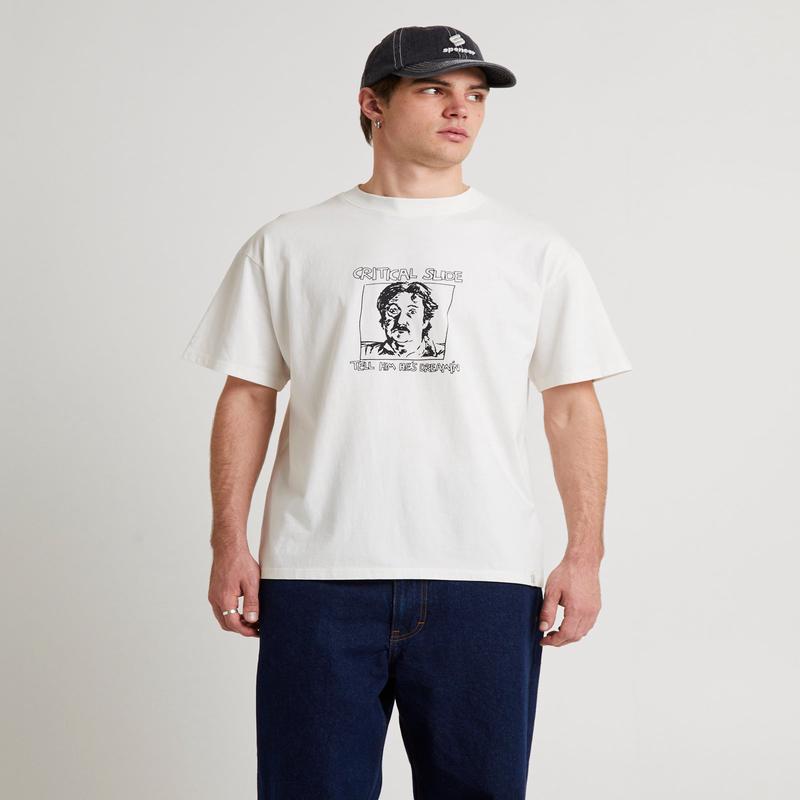 Dreamin Short Sleeve T-Shirt  Vintage White