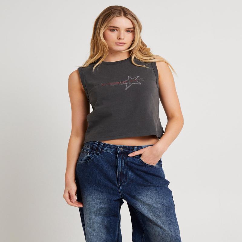 Gaze Y2K Muscle Tank