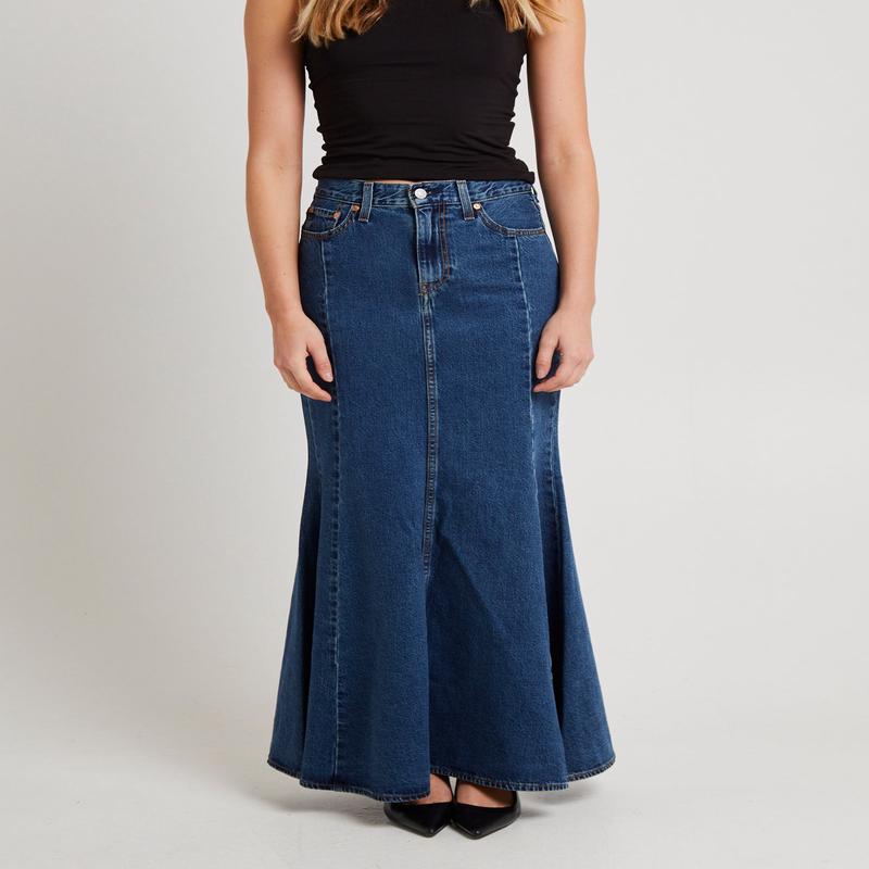 Mermaid Denim Skirt Enchantment
