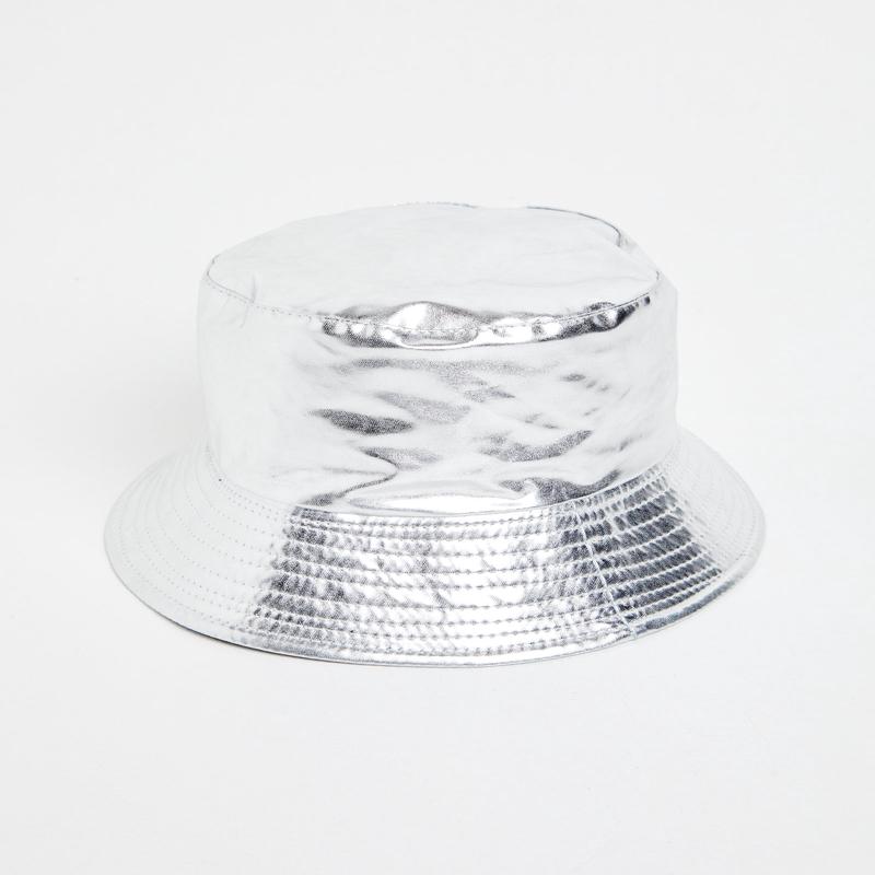 Metallic Bucket Hat