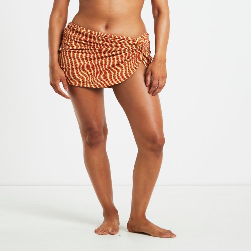 Paloma Geo Warp Mini Skirt in Assorted