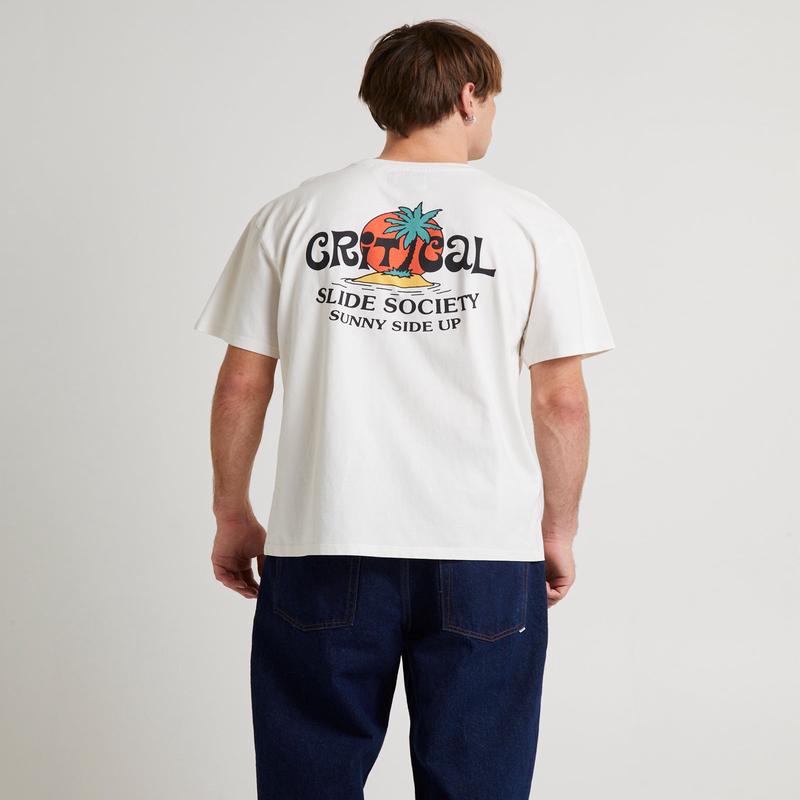 Sunnyside Short Sleeve T-Shirt Vintage White