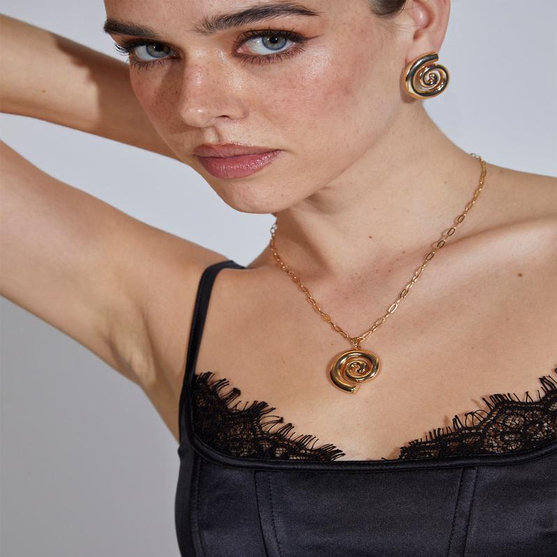 Antiparos Spiral Necklace