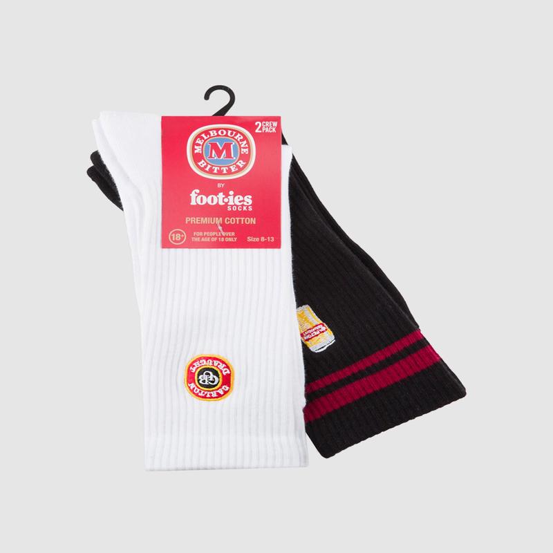 Carlton Draught Micro Pint Sneaker Socks 2 Pack