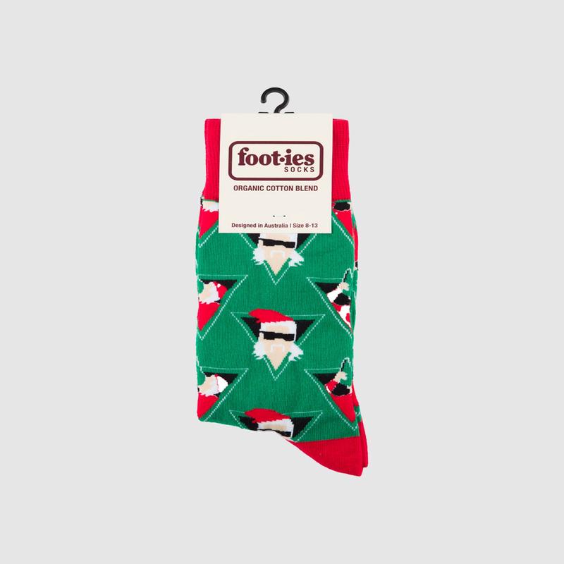 Christmas Shoey Santa Organic Cotton Socks