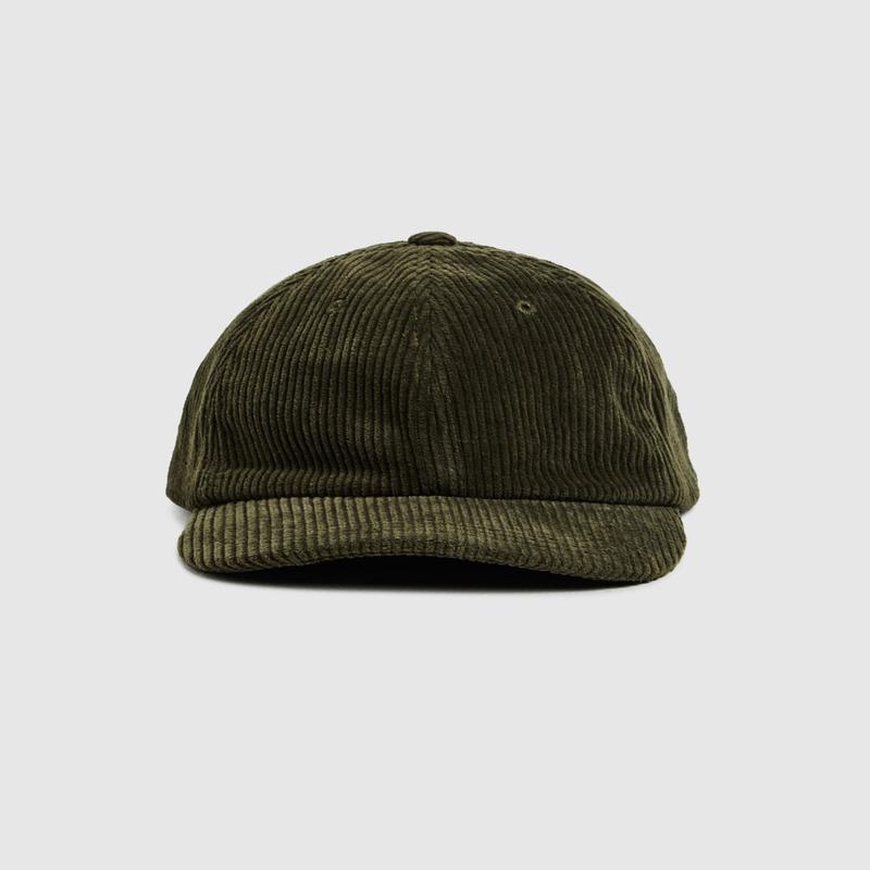 Cord 6 Panel Cap Khaki