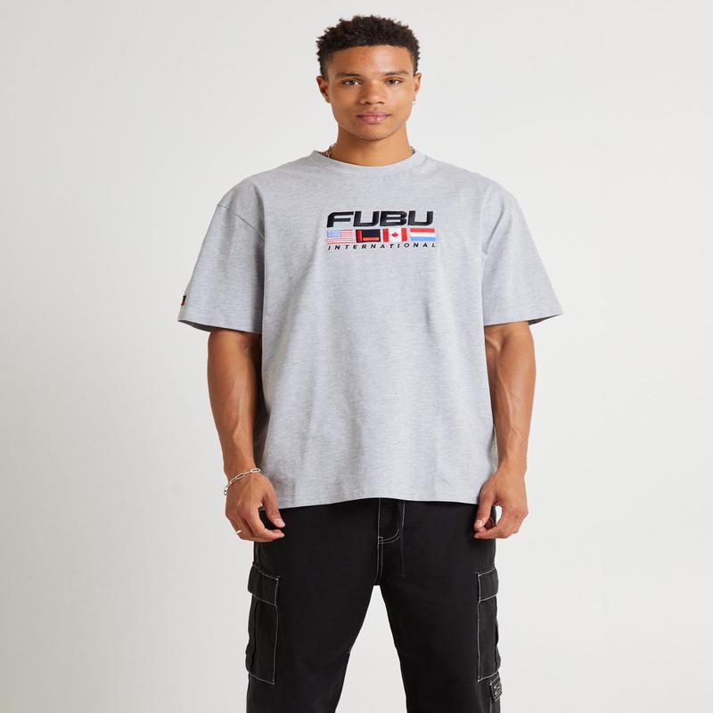 Corporate International Short Sleeve T-Shirt Grey