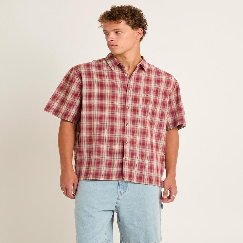 Dazed Check Short Sleeve Resort Shirt