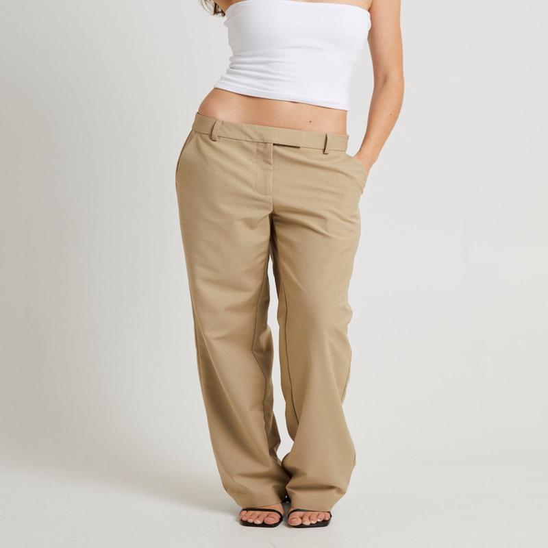 Sloane Tailored Mid-Rise Pant