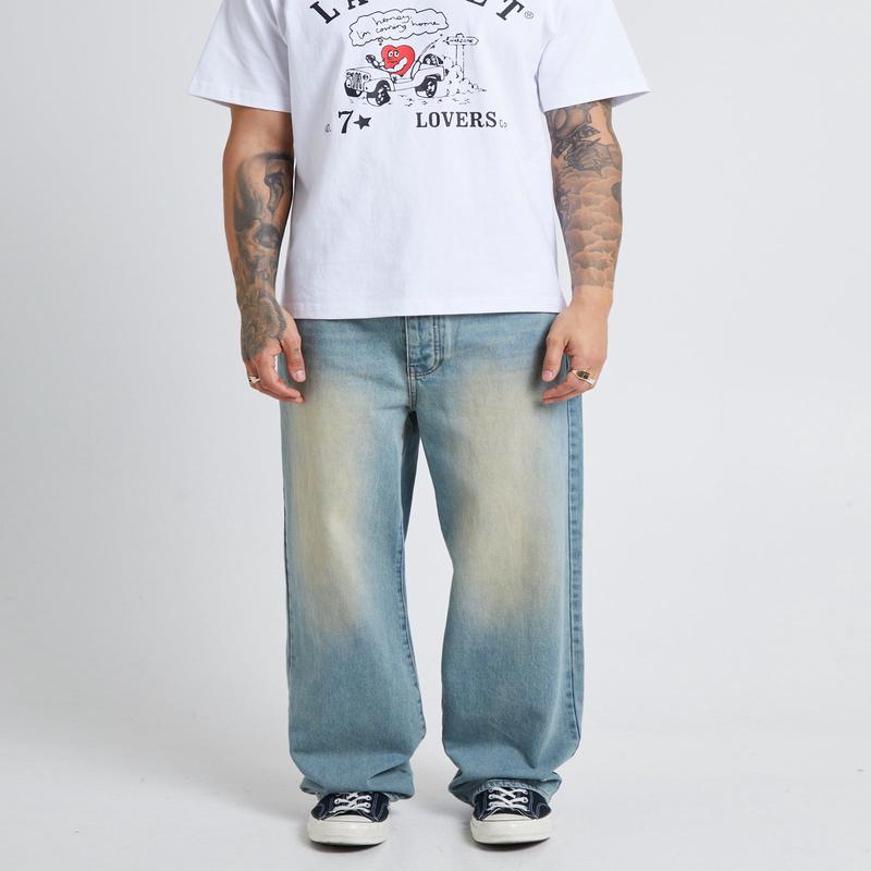 Wale Dirty Wash Denim Jeans