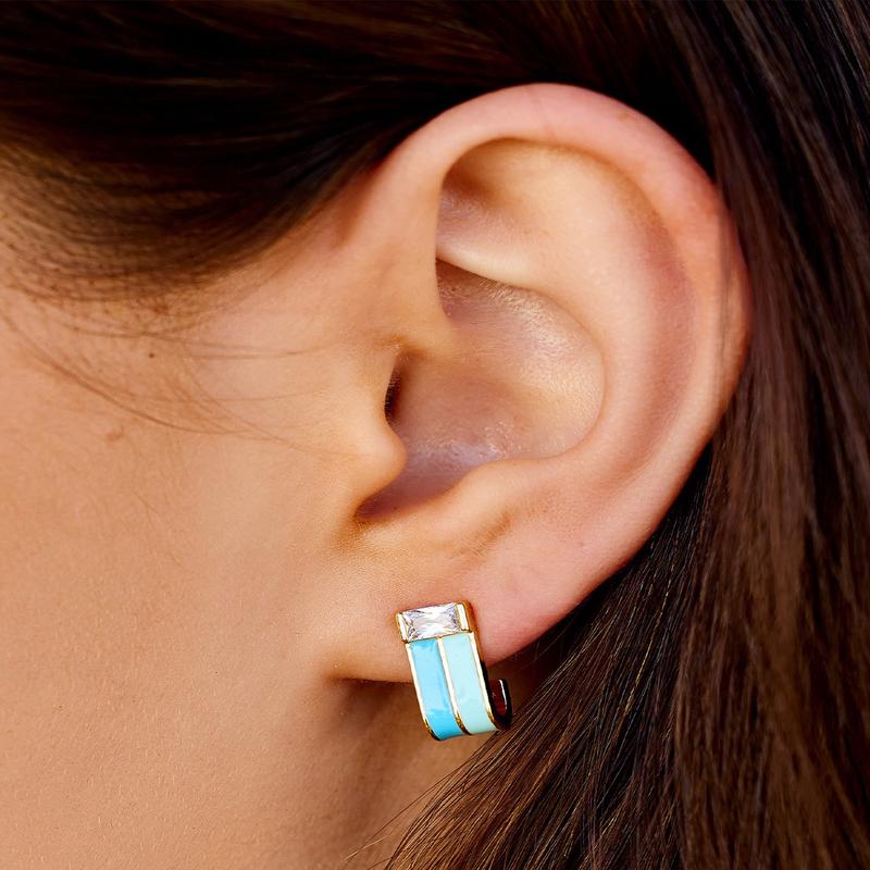 Meridian Huggie Earrings