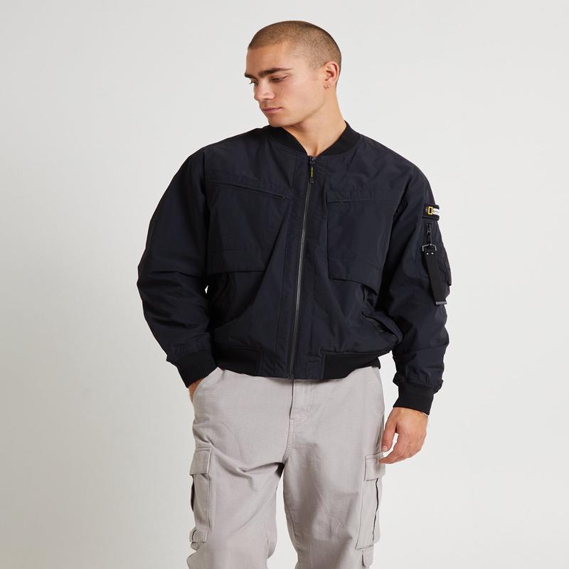 Romus Utility Aviator Jacket Lichen Khaki