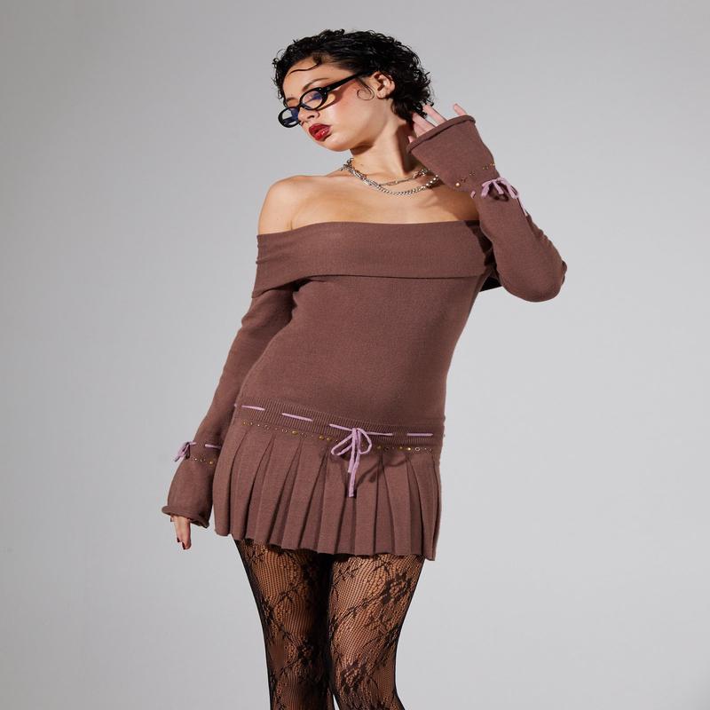 Serena Knitted Mini Dress