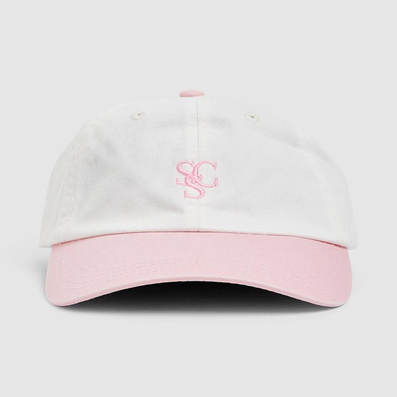 Stonewashed Contrast Cap Pink