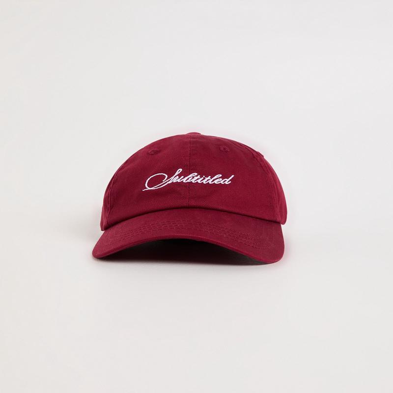 Subtitled Stonewashed Cap